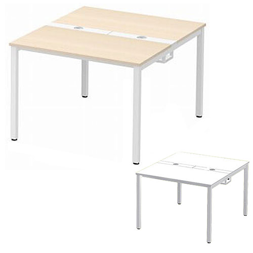 Garage フリーアドレスデスク 多人数用デスク MP-1012SS 幅100cm 【代引不可】【送料無料（一部地域除く）】