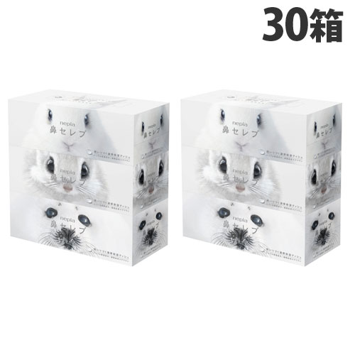 ネピア 鼻セレブ ちり紙 保湿ティッシュ 200組 3個 10風呂敷き包み『貨物輸送無料（構成成分地方除く）』