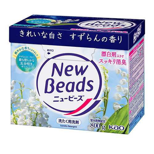 ニュービーズ 旧パッケージ品 洗濯用粉末洗剤 800g ×16 すずらんの香り 1m8710.jpg