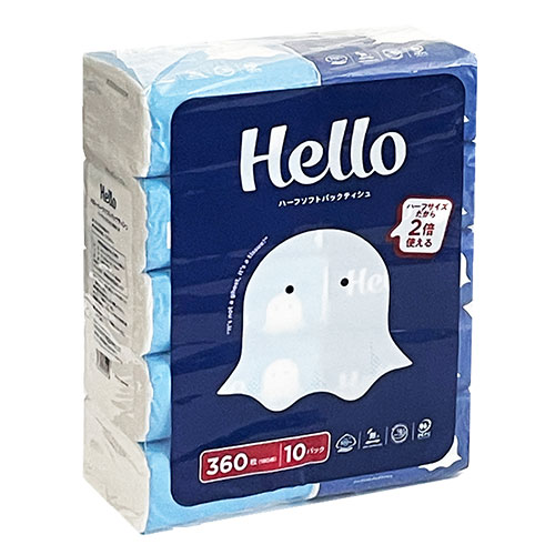 楽天市場】ティッシュペーパー 箱なし ハロー ソフトパックティッシュ