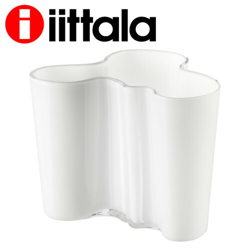 イッタラ アルヴァ・アアルト ベース 花瓶 120mm オパールホワイト iittala Alvar Aalto 『送料無料（一部地域除く）』
