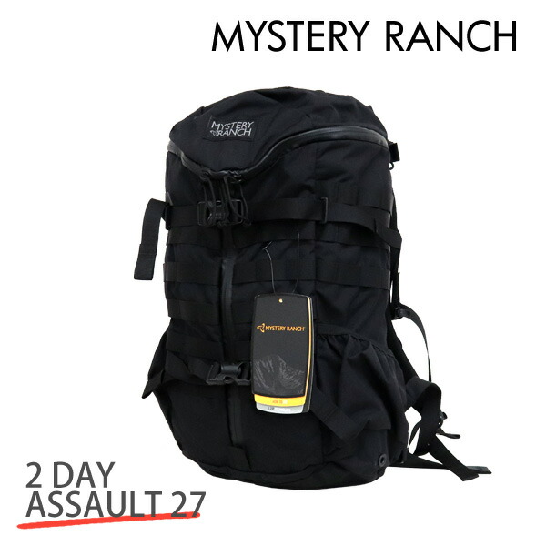 MYSTERY RANCH ミステリーランチ 2 DAY ASSAULT 27 2デイアサルト 27L BLACK ブラック バックパック デイパック『送料無料(一部地域除く)』|ドラッグスーパー alude