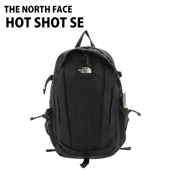 THE NORTH FACE ザ・ノースフェイス HOT SHOT SE 熱っぽい打つこと 特別～版 30L 腫瘍壊死因子黒いこと うしろ側容器に並べる デイパック 背嚢 背嚢『貨物輸送無料（構成要素領域除く）』