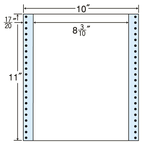 ラベルシール MT10P タックシール (連続ラベル) レギュラータイプ 500折【代引不可】【送料無料（一部地域除く）】｜ドラッグスーパー　alude