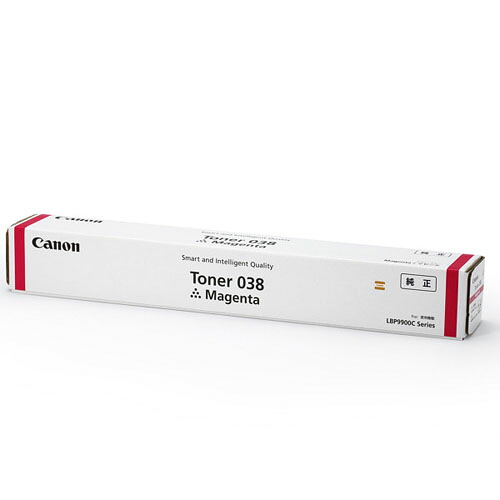 Canon トナーカートリッジ 038 M マゼンタ 純正品 40500枚【代引不可】 【送料無料（一部地域除く）】