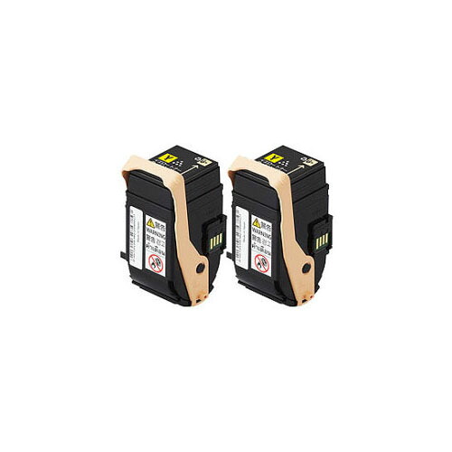 富士フイルム 純正 トナーカートリッジ CT202466 イエロー 6000枚×2本セット 『代引不可』『送料無料（一部地域除く）』