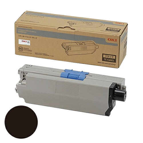 OKI TC-C4AK1 黒いこと 完全無欠品 【代引不可】【貨物輸送無料（構成要素一画除く）】