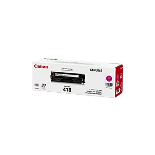 CRG-418 マゼンタ 純正品 Canon キヤノン『代引不可』『送料無料（一部地域除く）』｜ドラッグスーパー　alude