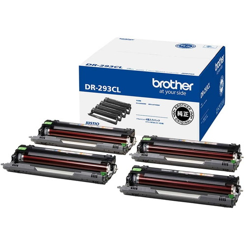 BROTHER ドラムユニット DR-293CL 4本パック 純正品 18000枚 『代引不可』『送料無料（一部地域除く）』
