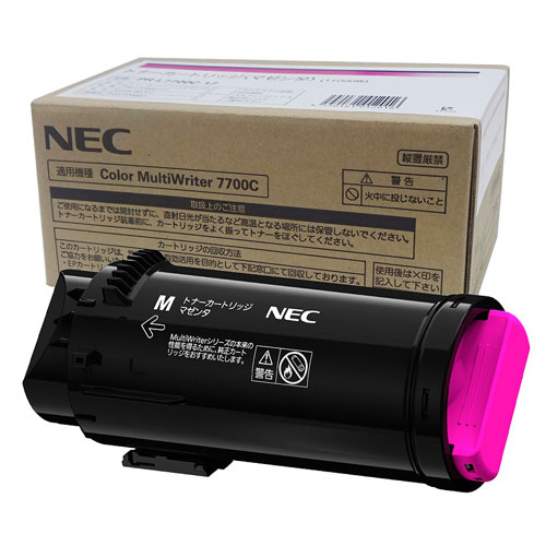 NEC トナーカートリッジ PR-L7700C-17 純然たる品 大電気容量 マゼンタ 11000枚 エヌイーシー トナー 印刷人用トナー 純然たる 印刷人用『代引不可』『貨物輸送無料（構成要素一廓除く）』