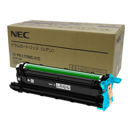 NEC 膜鳴楽器薬莢 PR-L7700C-31C 文句無し品 シアン 60000枚 エヌイーシー 膜鳴楽器 印刷人用膜鳴楽器 文句無し 印刷人用『代引不可』『貨物輸送無料（構成要素地区除く）』 トナー-プリンター・FAX用インク