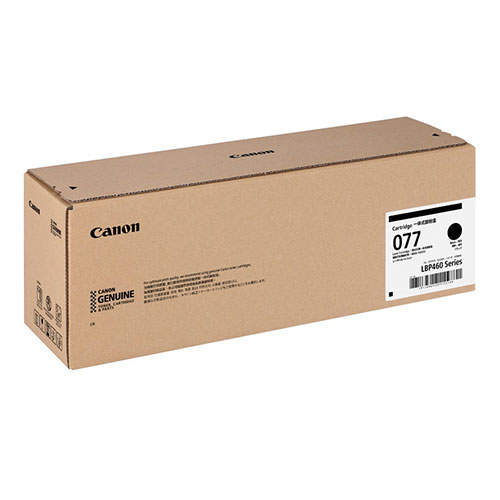 CANON 完全無欠 トナーカートリッジ 077『代引不可』『貨物輸送無料（構成要素一画除く）』