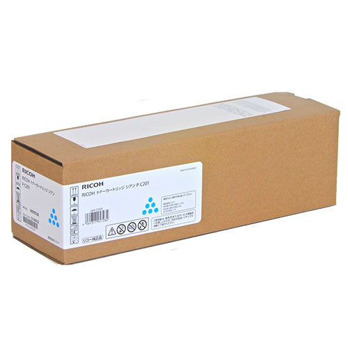 RICOH 純正 トナーカートリッジ P C201 シアン『代引不可』『送料無料（一部地域除く）』｜ドラッグスーパー　alude