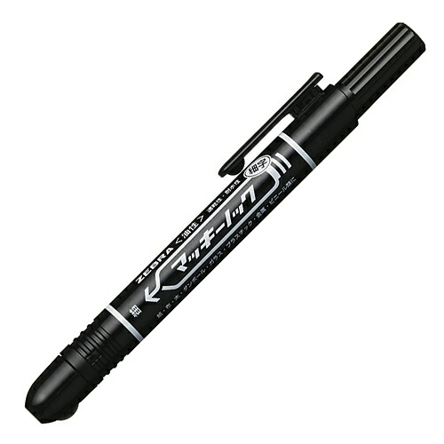 楽天市場】【メール便】ZEBRA マッキーノック細字 黒 P-YYSS6-BK