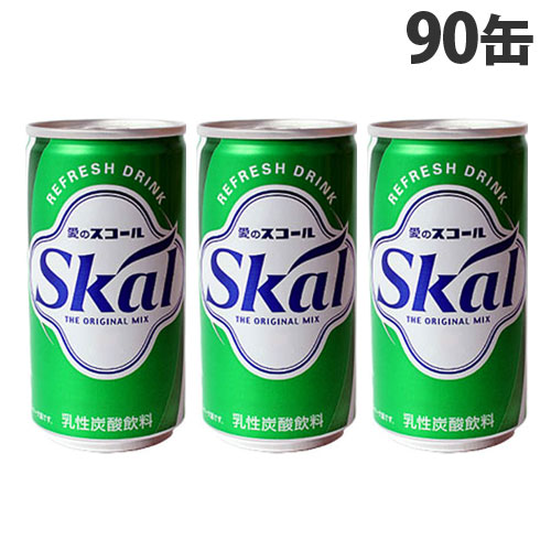 南酪 スコールホワイト 185ml×90缶 スコール 乳酸 缶ジュース 飲料 ドリンク 炭酸飲料 炭酸ジュース ソフトドリンク 缶 『送料無料（一部地域除く）』