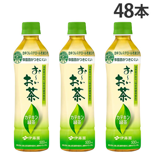 おーいお茶 カテキン緑茶 500ml 48本 伊藤園 お～いお茶 『送料無料（一部地域除く）』