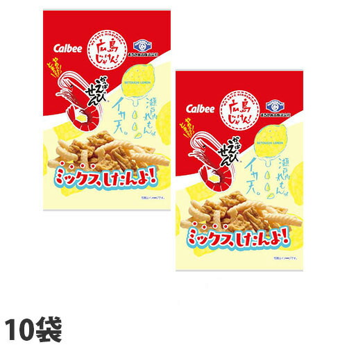 楽天市場 まるか食品 かっぱえびせん イカ天瀬戸内れもん味ミックス 32g 10袋 ドラッグスーパー Alude