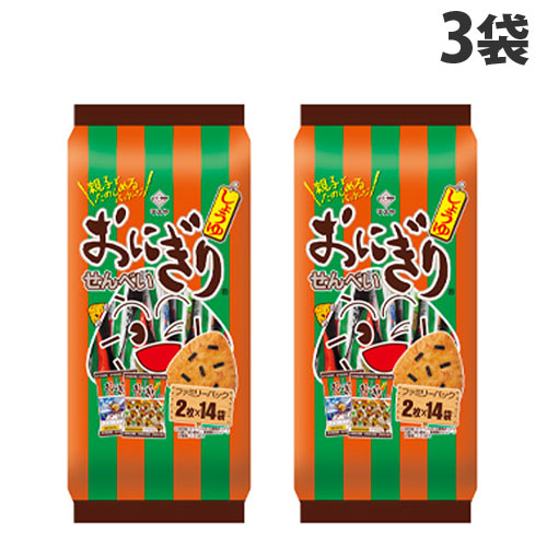 楽天市場】マスヤ おにぎりせんべい ファミリーパック 14袋入×3