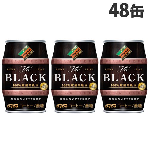 楽天市場 ダイドー ザ ブラック 185g 48缶 コーヒー 珈琲 缶コーヒー 缶珈琲 Black珈琲 無糖珈琲 無糖コーヒー 送料無料 一部地域除く ドラッグスーパー Alude