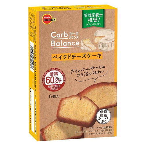 ブルボン カーボバランス ベイクドチーズケーキ