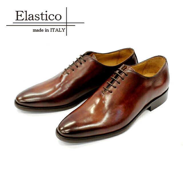 楽天市場】ビジネスシューズ 本革 メンズ 靴 Elastico エラスティコ
