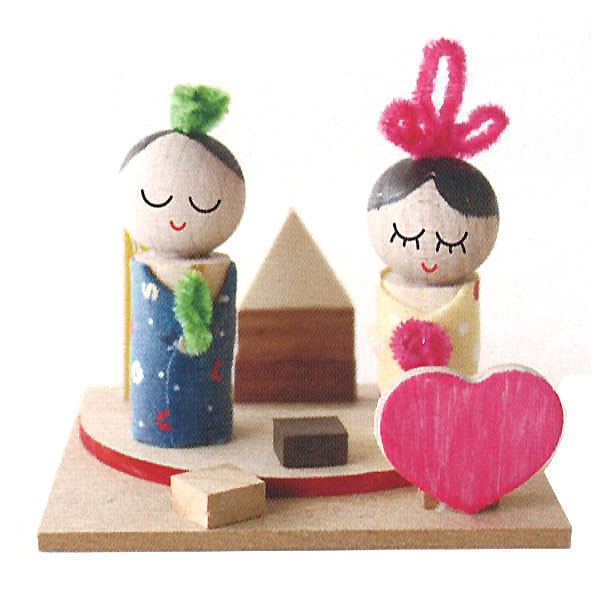 楽天市場 ちいさなおひなさま 子ども会 自由研究 夏休み 工作教室 ワークショップ 幼児 小学生 女の子 木製 工作キット プチプラ 宿題 子ども会 工作教室 ワークショップ 店頭受取対応商品 木製玩具 キッチン ウィルウッド