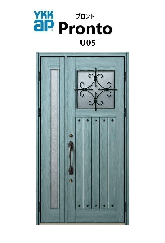 YKKAP 玄関ドア プロント U05 手動錠 親子 W1235 H2018 ykk リフォーム DIY|サッシ激安専門店 こんな安いの?