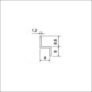 アルミLアングル10x100x1210 (肉厚x辺x長さmm)+del-pa.de