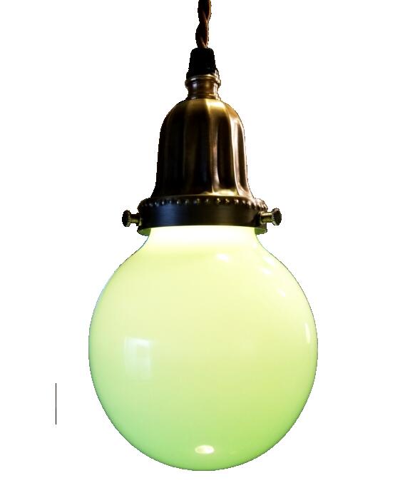MILK GLASS LAMP MILPS