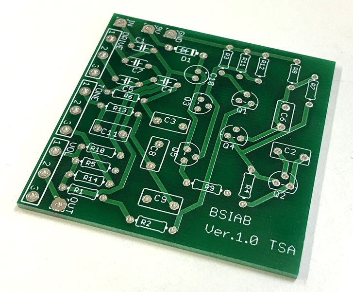 CRUNCH BOX ディストーションペダル 楽天市場】Crunch box distortion風 ディストーションペダル自作用基板