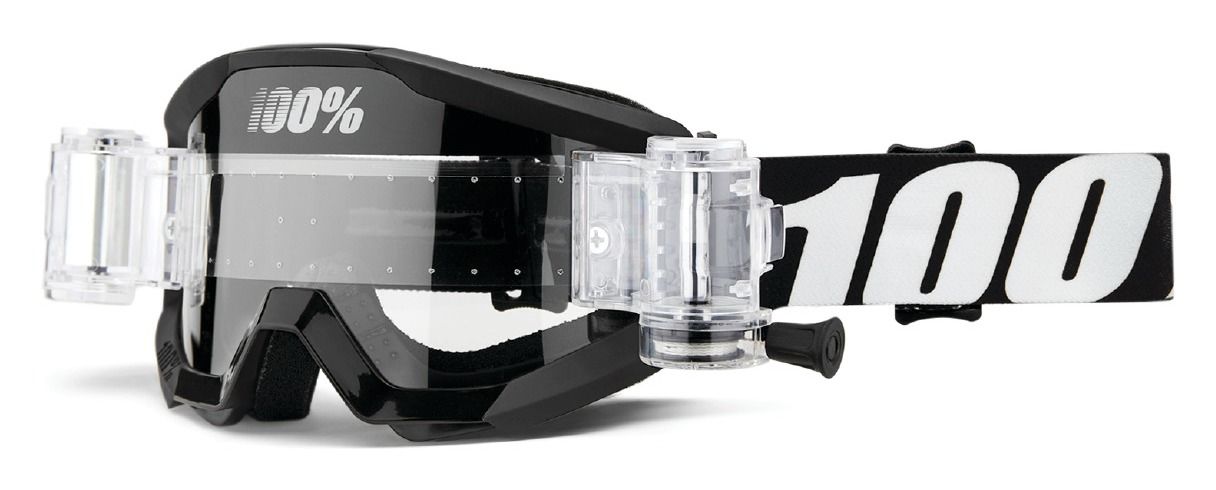 100% Youth Strata JR Mud Goggles 子供用 ユース モトクロスゴーグル オフロードゴーグル ライダー バイク ツーリングにも かっこいい おすすめ (AMACLUB) 18,815円