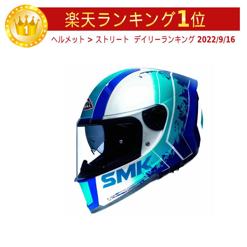 ＼全品1000円ｸｰﾎﾝ★4/11（土)限定／SMK Force Koster Full Face Helmet フルフェイスヘルメット ライダー バイク レーシング ツーリングにも かっこいい おすすめ (AMACLUB) 25,404円