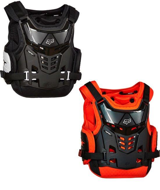 ＼全品1000円ｸｰﾎﾝ+P5倍★4/18（土)限定／【子供用】 FOX フォックス RAPTOR PROFRAME LC PROTECTOR 子供用 チェストプロテクター オフロード モトクロス 胸 上半身 プロテクター 黒【AMACLUB】