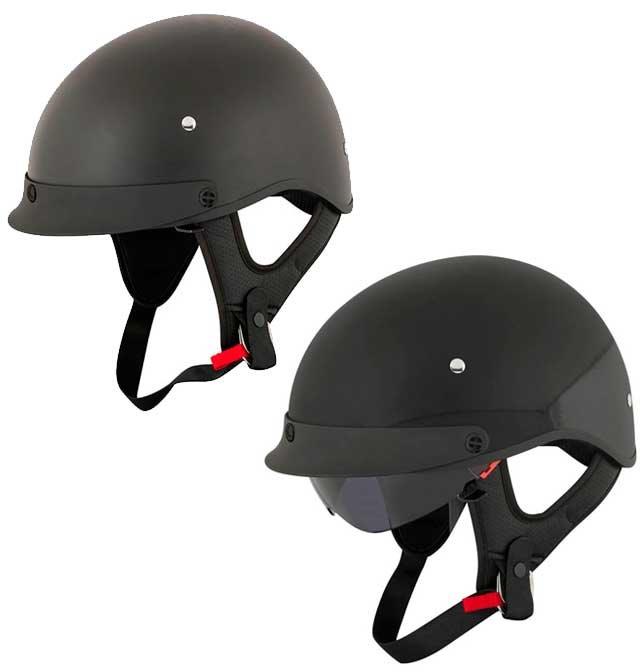 SKID LID U-70 半帽ヘルメット Lサイズ Skid Lid® - Original Bomber Pin Up Half Shell Helmet