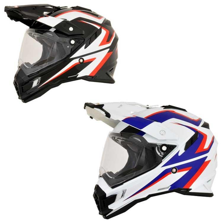 信頼 欧州限定モデル Dsタイプ ダブルバイザー Afx エーエフエックス Fx 41 Ds At 17モデル フルフェイス シールド オフロードヘルメット デュアルスポーツ オンロード バイク ツーリング エンデューロにも アウトレット Amaclub コスパ カッコイイ
