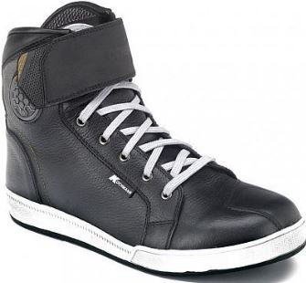 ＼全品2500円ｸｰﾎﾝ★4/14（火)限定／Kochmann コッホマン Worker Outdoor Boot ライディングシューズ カジュアル スニーカー レザー ウォータープルーフ 防水 バイク ブルックリン 黒【AMACLUB】