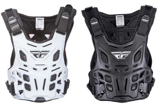 ＼全品1000円ｸｰﾎﾝ+P5倍★4/18（土)限定／FLY フライ REVEL CE ROOST GUARD RACE オフロード モトクロス チェストプロテクター ブレストガード 上半身 レベル ルーストガード レース 白黒【AMACLUB】
