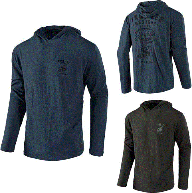 \全品2000円クーホン+P5倍★4/15(水)限定/TROY LEE DESIGNS トロイリーデザイン WORLD PULLOVER カジュアルジャケット パーカー フード バイク ツーリング オンロードにも ワールド ブルオーバー 【AMACLUB】