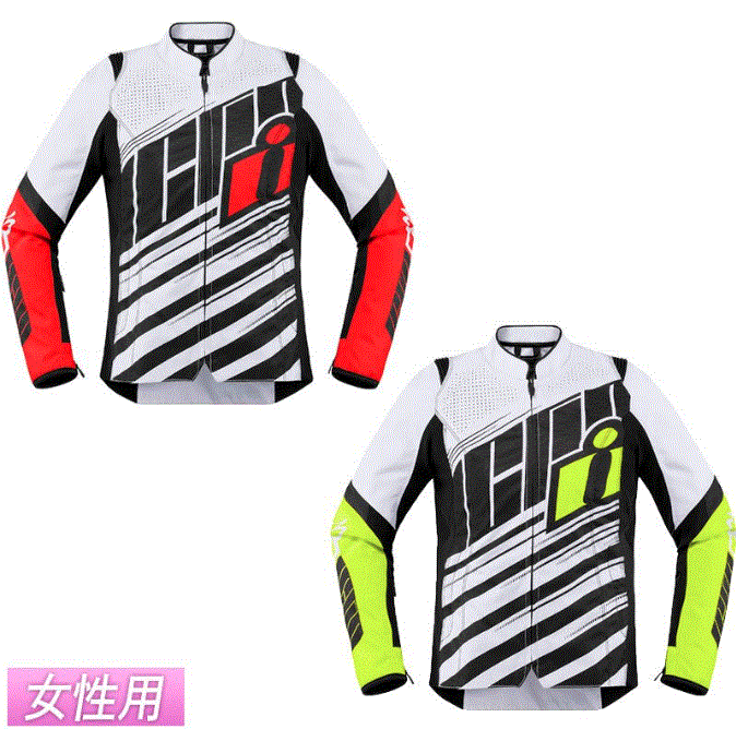 ＼全品1500円ｸｰﾎﾝ★4/16（木)限定／ICON アイコン OVERLORD SB2 WOMENS JACKET レディース バイクジャケット D3Oプロテクター バイク ストリート オーバーロード ウェメンズ 【AMACLUB】