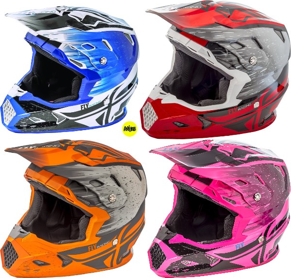 ＼全品1500円ｸｰﾎﾝ★7/29（水)限定／FLY TOXIN RESIN MIPS YOUTH フライ モトクロス オフロード ヘルメット 【黒青】【オレンジ灰】【黒ピンク】【AMACLUB】 おすすめ 街乗り｜AMACLUB（レアブランド 専門店）
