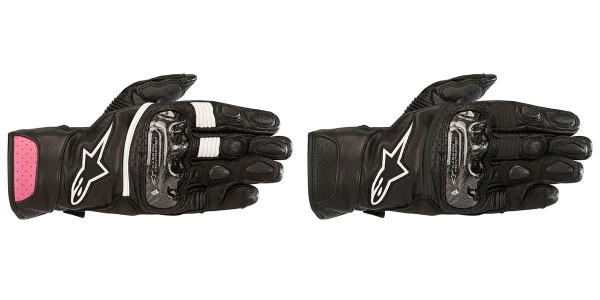 ＼全品1000円ｸｰﾎﾝ★4/7（火)限定／【女性用】ALPINESTARS アルパインスターズ STELLA SP-2 V2 GLOVES ライディンググローブ オンロード バイク バイク バギーにも 黒【黒ピンク】 おしゃれかわいい カワイイ