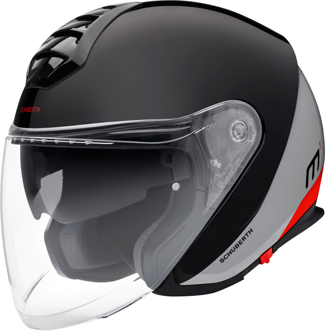 Schuberth M1 Gravity Jet Helmet フルフェイス ジェットヘルメット オシャレ オープンフェイス ダブルシールド システム ヘルメット Amaclub かっこいい Cliniquemenara Ma