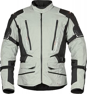 ＼全品1000円ｸｰﾎﾝ+P5倍★4/18（土)限定／【4XLまで】 Germot Explorer TextileJacket ライディングジャケット バイク レーシング ツーリング バギーにも 防寒 【グレー黒】【AMACLUB】【かっこいい】