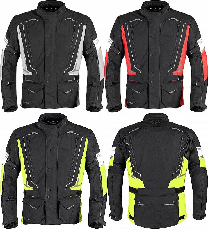 ＼全品1500円ｸｰﾎﾝ★4/16（木)限定／【4XLまで】 Germot Savannah TextileJacket waterproof ライディングジャケット バイク レーシング ツーリング バギーにも 防寒 【AMACLUB】【かっこいい】