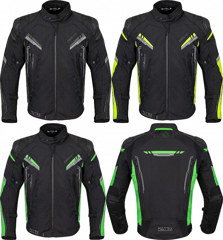 ＼全品1500円ｸｰﾎﾝ★4/16（木)限定／【3XLまで】 Germot Matrix TextileJacket waterproof ライディングジャケット バイク レーシング ツーリング バギーにも 防寒 【AMACLUB】【かっこいい】