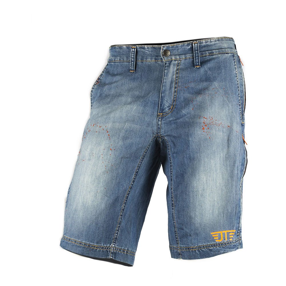 ＼全品1500円ｸｰﾎﾝ+P10倍★4/10（金)限定／JeansTrack Heras Fluor ショートデニムパンツ ジーンズパンツ ショートパンツ ライディングパンツ バイクウェア ライダー バイク ツーリング カジュアル サイクリング 自転車 マウンテンバイク にも おすすめ (AMACLUB)