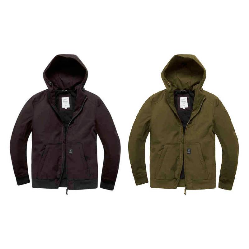 ＼全品1500円ｸｰﾎﾝ★4/16（木)限定／【防水】Vintage Industries ヴィンテージインダストリー Wayne ライディングジャケット カジュアルジャケット パーカー フーディ ライダー バイク ツーリングにも かっこいい おすすめ (AMACLUB)