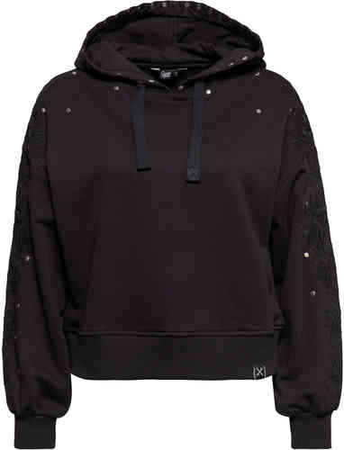 ＼全品2000円ｸｰﾎﾝ+P5倍★4/15（水)限定／【4XLまで】【女性用】Queen Kerosin Rose Face 女性用 レディース ライディングジャケット フーディ バイクウェア ライダー バイク ツーリング カジュアルにも かっこいい 大きいサイズあり おすすめ (AMACLUB)