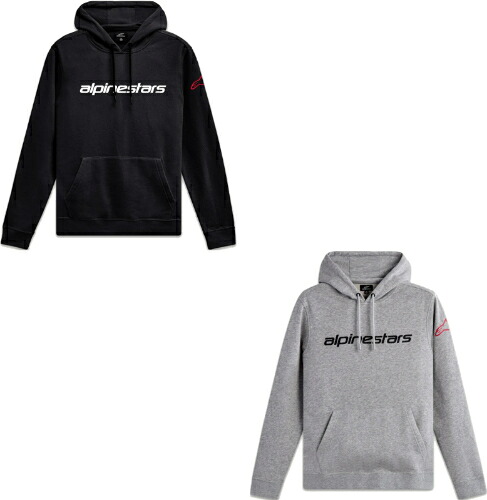 Alpinestars アルパインスター Linear Wordmark V3 Hoodie パーカー カジュアルプルオーバー バイクウェア フーディ バイク ツーリング 自転車 サイクリング カジュアル アウトドア レジャー おすすめ (AMACLUB)