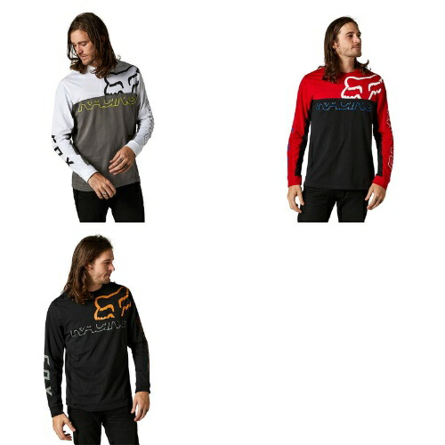 \全品1500円クーホン★7/22(水)限定/Fox Racing フォックス Skew Long Sleeve Crew Tee ロングスリーブ 長袖シャツ バイクウェア ライダー モトクロス バイク ツーリング カジュアルにも かっこいい おすすめ (AMACLUB)|AMACLUB(レアブランド 専門店)